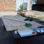 Neue Stalltür
