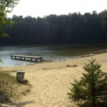 Strand am Campingplatz